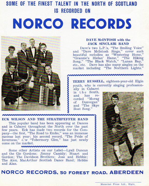 Norco Records [Albert Bonici] under LCB Agency